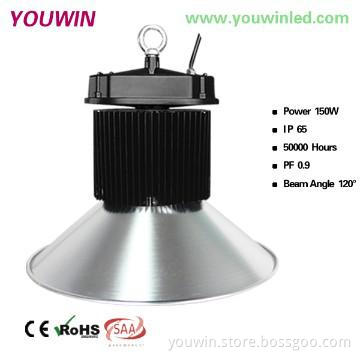 high quality Meanwell Power supply COB LED High Bay Light 150w